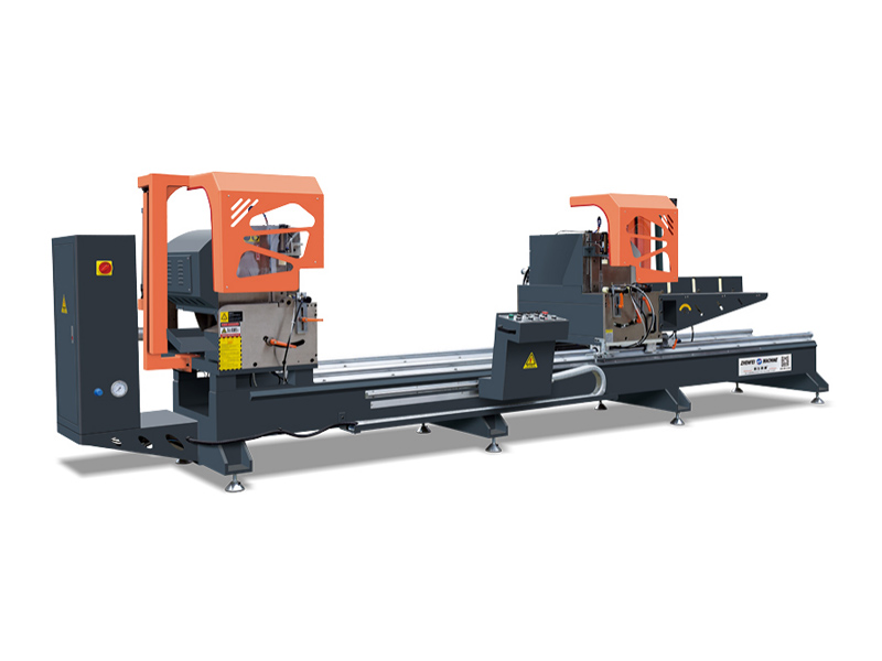 ZJW-CNC-500/550×4200 鋁型材高效45°數(shù)控專切鋸（外擺 測料高）
